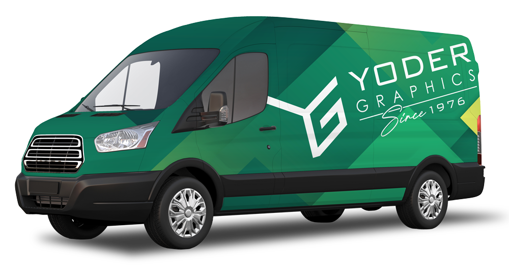 Yoder Graphics Branded Van